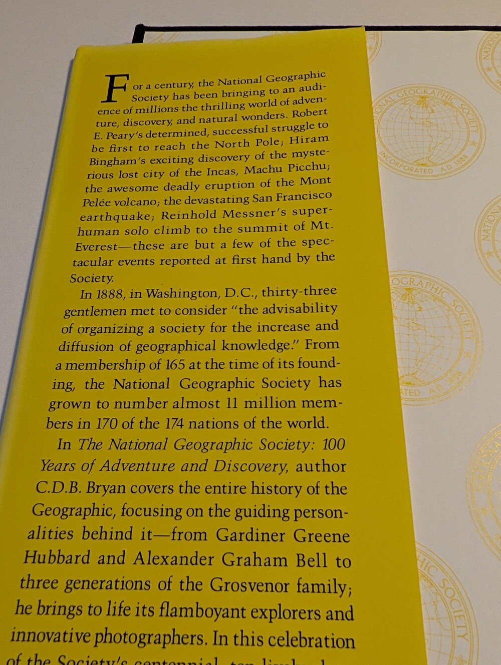 The National Geographic Society 100 Years of Adventure and Discovery Book C.D.B. - Picture 4 of 10